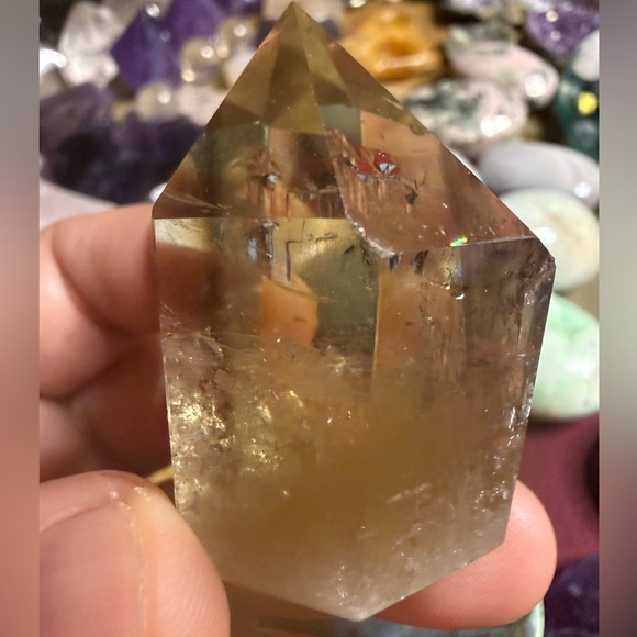 Smokey Citrine Quartz Tower - Picture 3 of 3